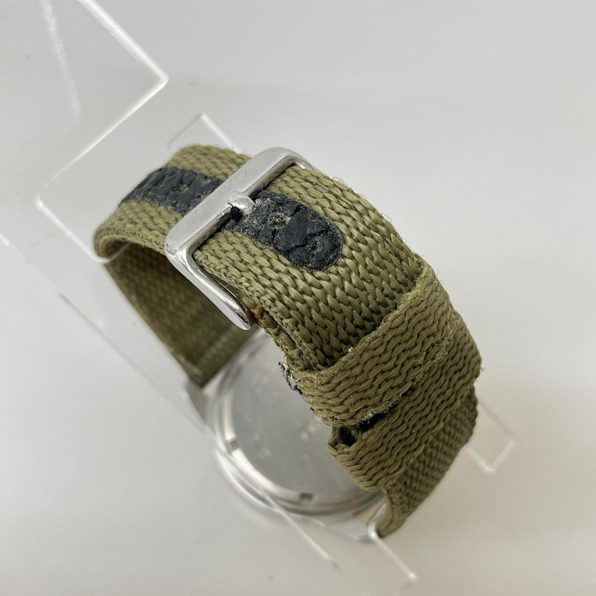 腕時計 SEIKO ミリタリークロノグラフ腕時計 7T92-0DX0 カーキ カーキ