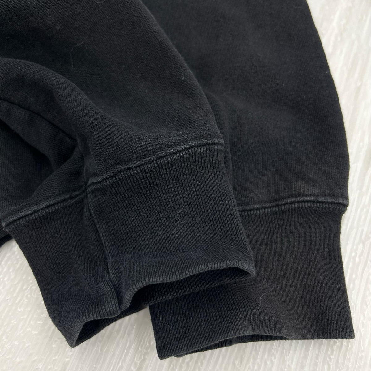 パーカー 18SS Corner Label Hooded Sweatshirt 黒 M M ブラック