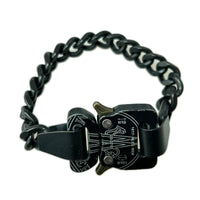 ブレスレット ALYX 9SM コブラバックル チェーンブレスレット ブラック