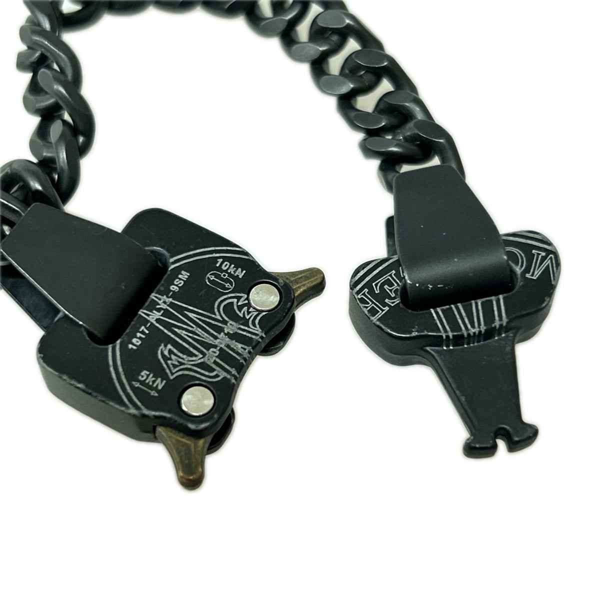 ブレスレット ALYX 9SM コブラバックル チェーンブレスレット ブラック