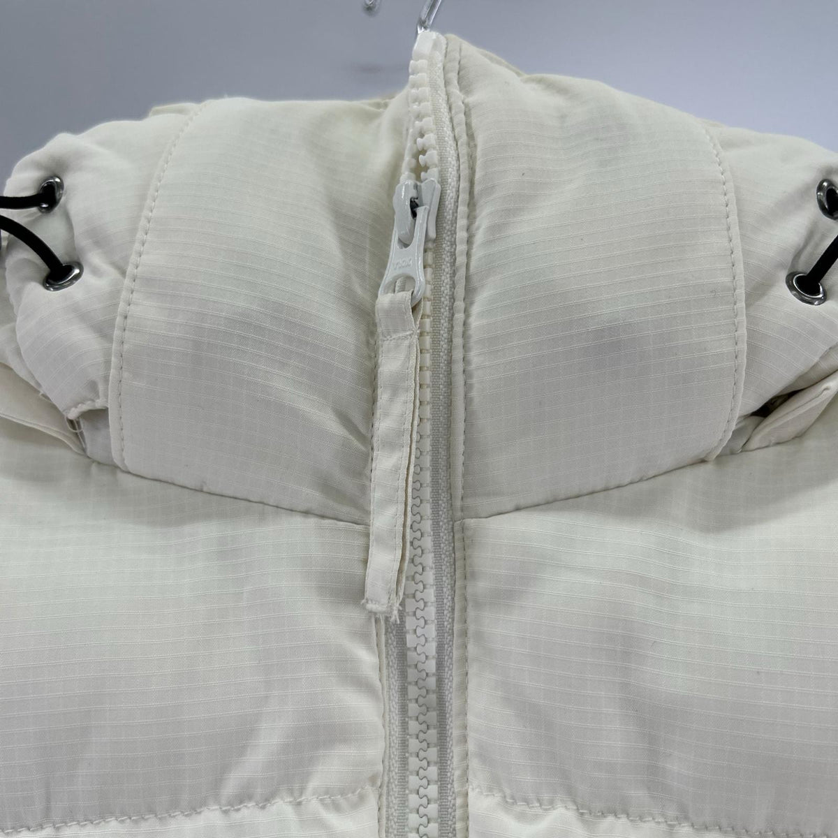 ダウンジャケット PUFFER JACKET 白 S ホワイト