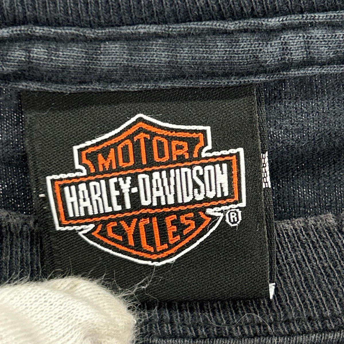 半袖Tシャツ Harley-Davidson 2010年 ロゴプリントTEE 黒 (XL) ブラック