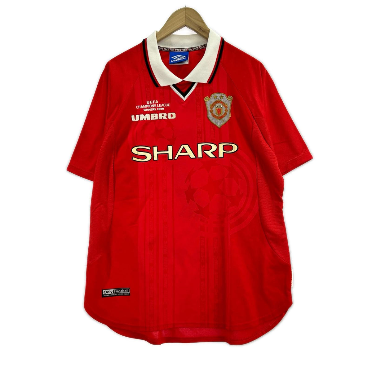 その他トップス マンU ベッカム 1999CL決勝記念 L レッド