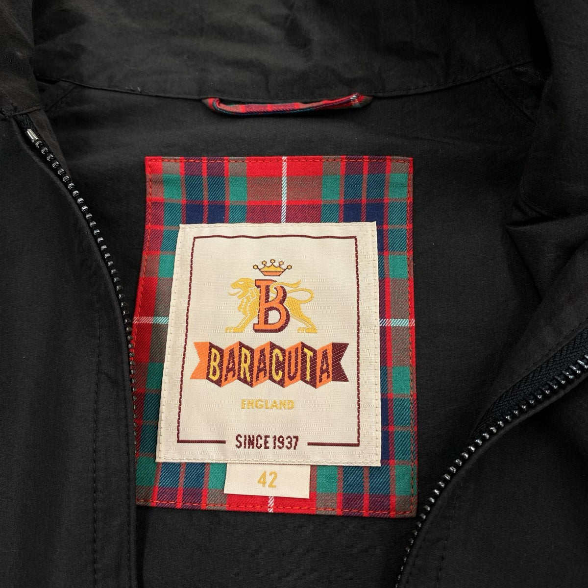 ブルゾン 25SS BARACUTA バラクータ G9 ボックス -42 42 ブラック