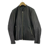 レザージャケット LIDnM 17ss SINGLE RIDERS JACKET ブラック L L ブラック