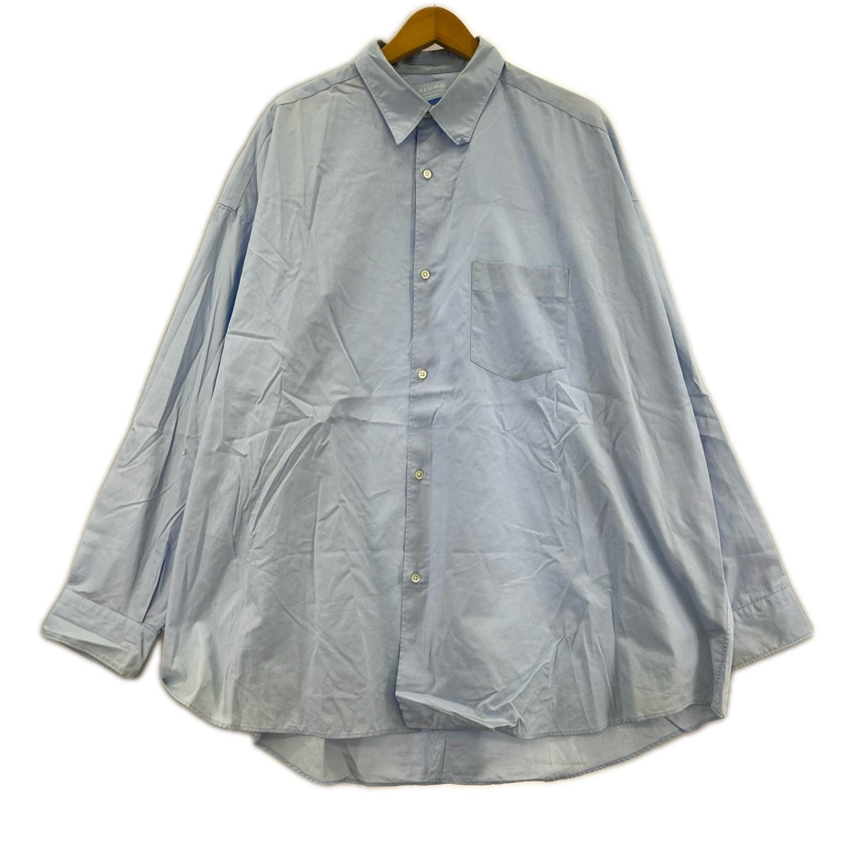 長袖シャツ graphpaper × ALUMO Oversized Regular Collar Shirt 2