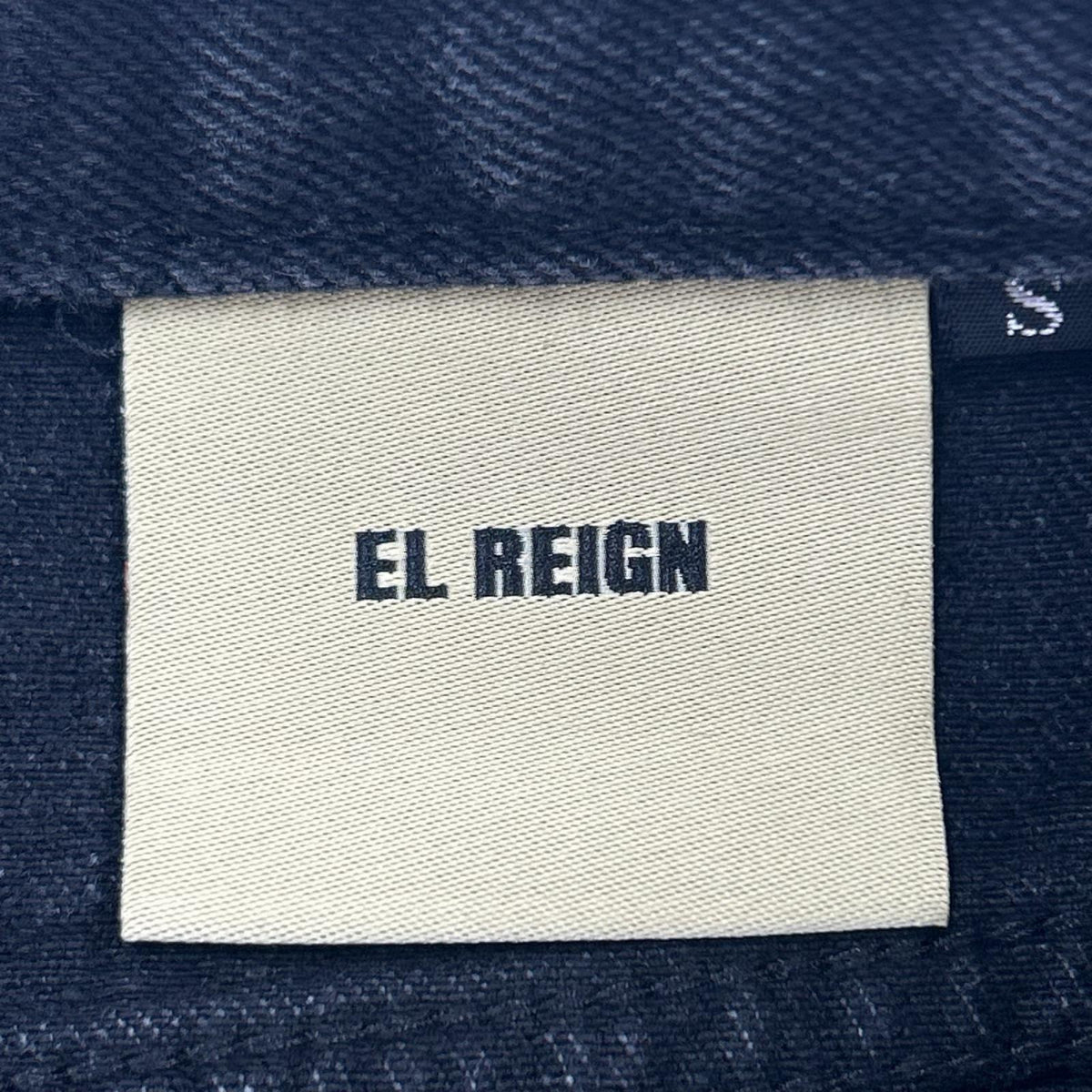 デニムパンツ EL REIGN ブラックデニム (S) S ブラック