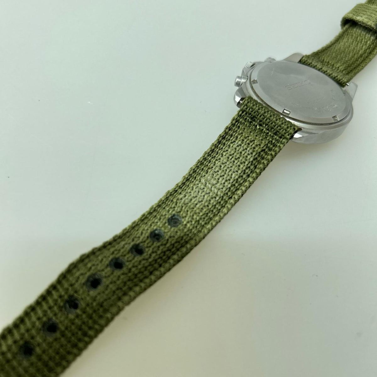 腕時計 SEIKO セイコー デイト クロノグラフ ブラック