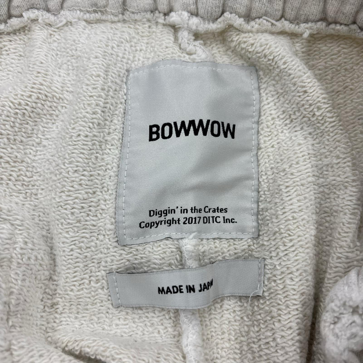 パンツ BOWWOW REVERSIBLE USAFA SWEAT PANTS L L グレー