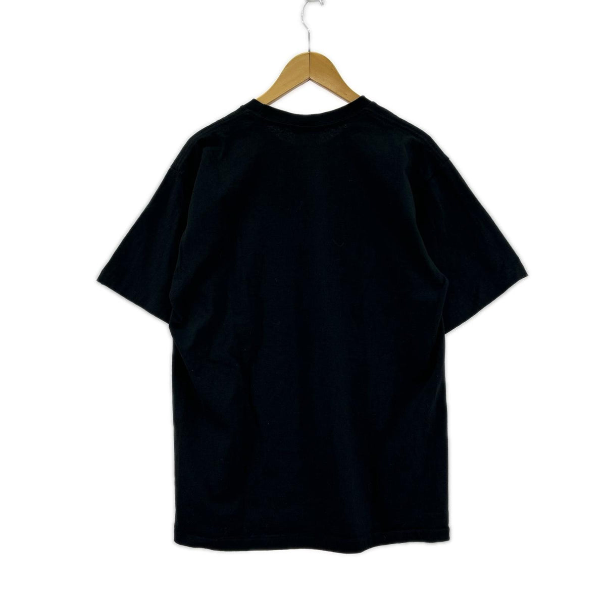 半袖Tシャツ カモフラージュ ロゴTee 黒 (XL) ブラック