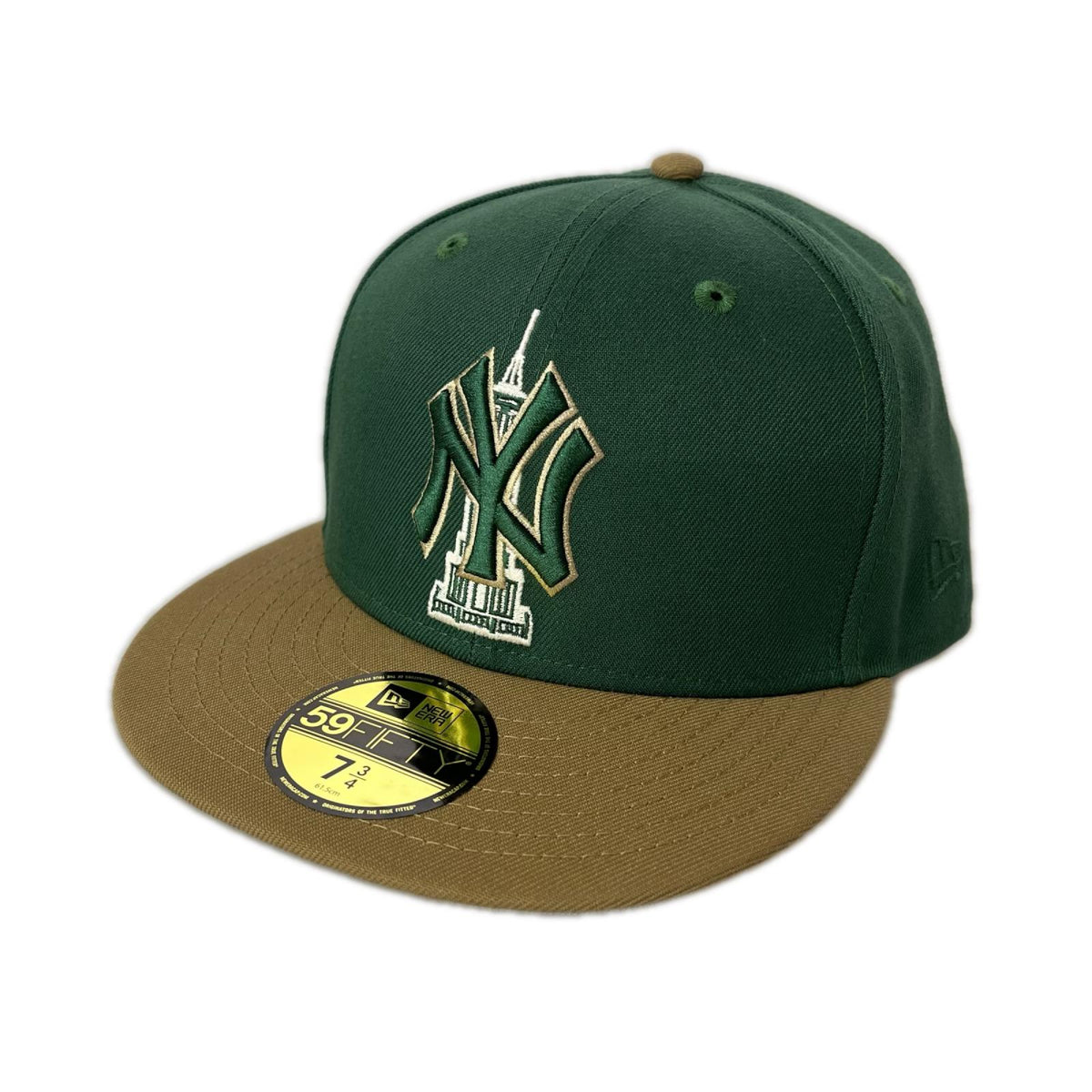 キャップ 59FIFTY NY 7 3/4 緑