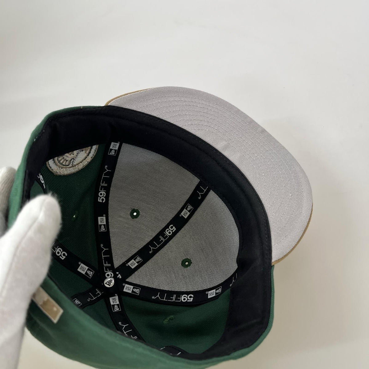 キャップ 59FIFTY NY 7 3/4 緑