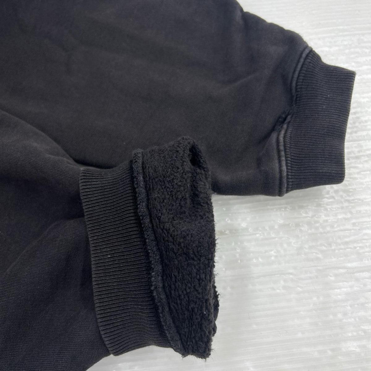 スウェット STUSSY VARSITY OVERSIZED CREW 茶 (M) M ブラック