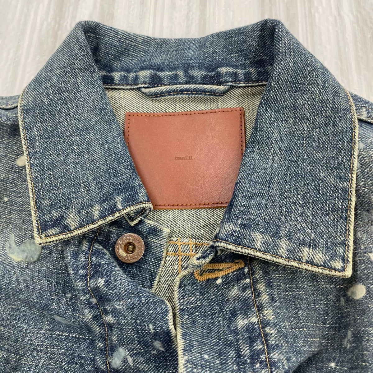デニムジャケット 24AW MOLDED DENIM JACKET 1 ブルー