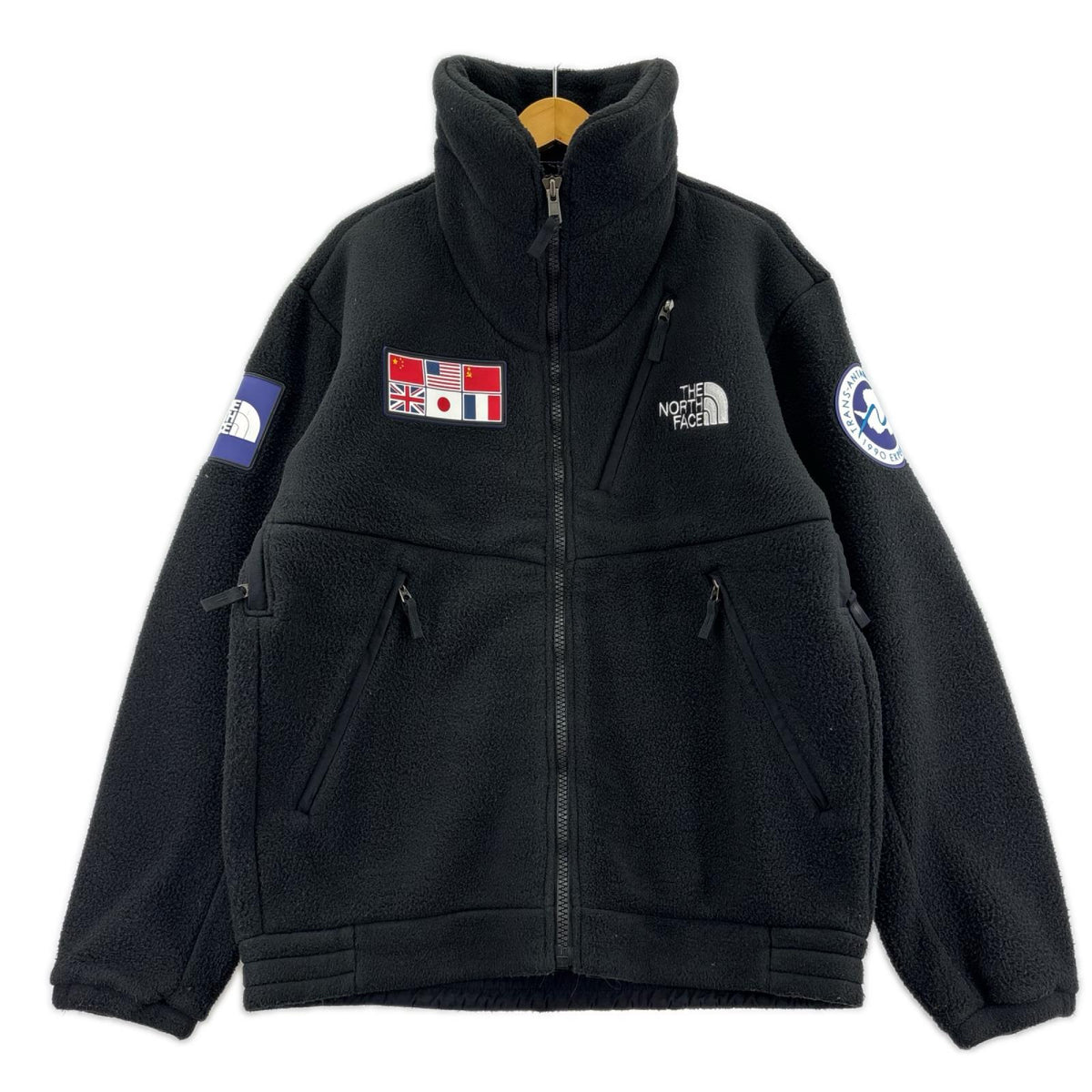 ジャケット TRANS ANTARCTICA FLEECE JACKET L ブラック