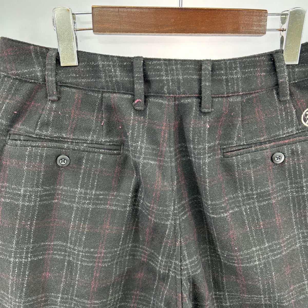 パンツ WOOL BOHEMIAN PANTS SIZE:L L ブラック