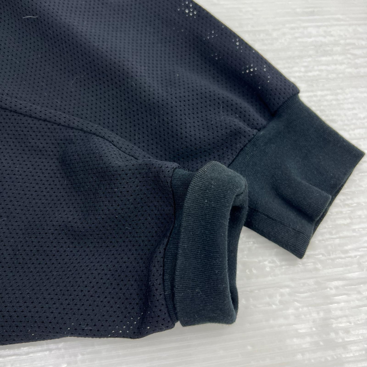 長袖Tシャツ 00s GOODENOUGH メッシュラグランカットソ- L ブラック