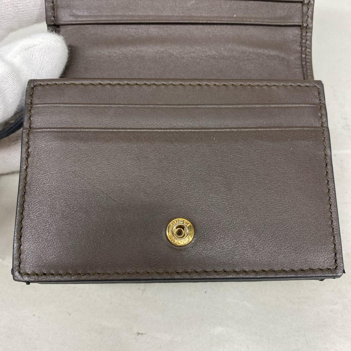 GUCCI 二つ折り財布 総柄 508757・525040