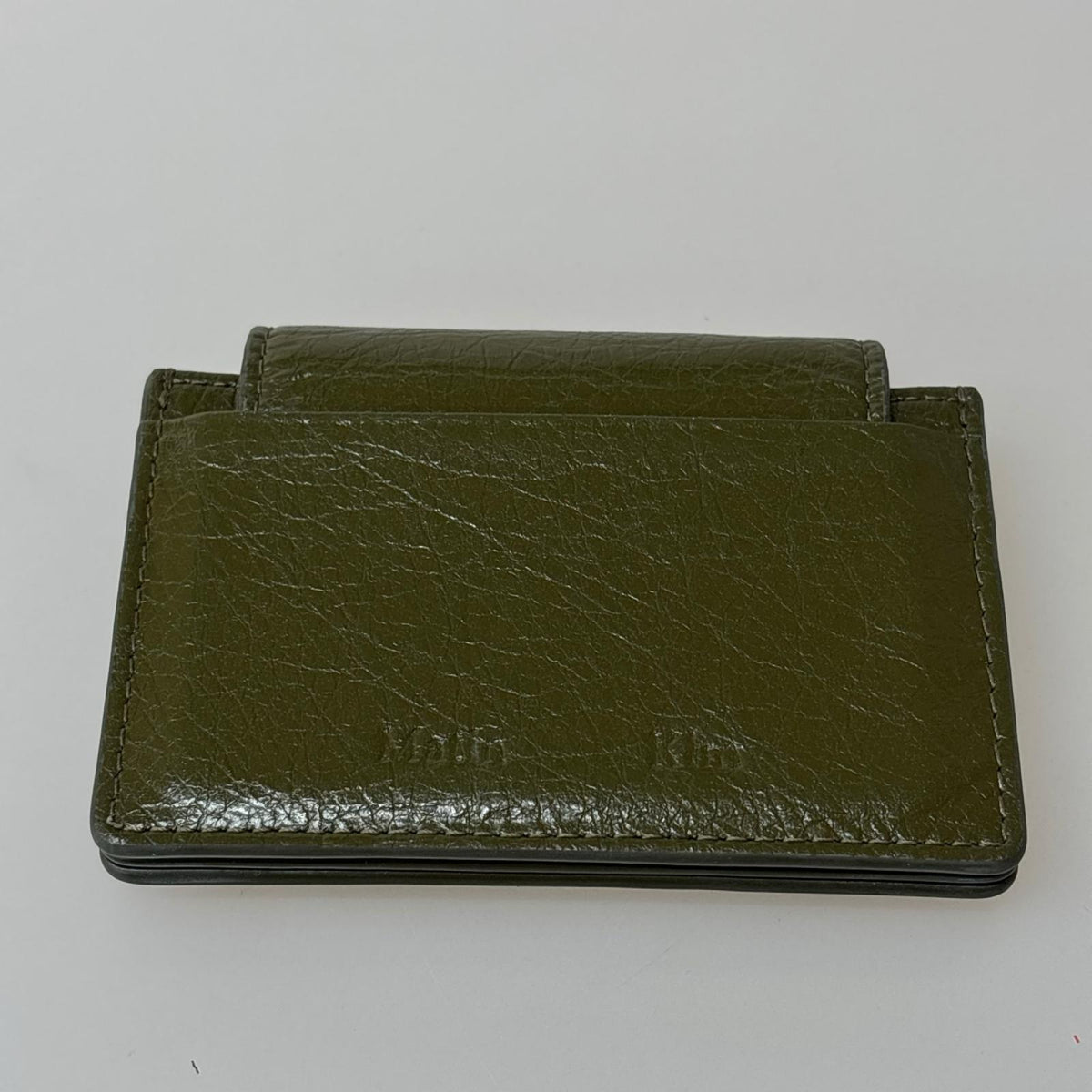 コンパクトウォレット Matin Kim ACCORDION WALLET カーキ