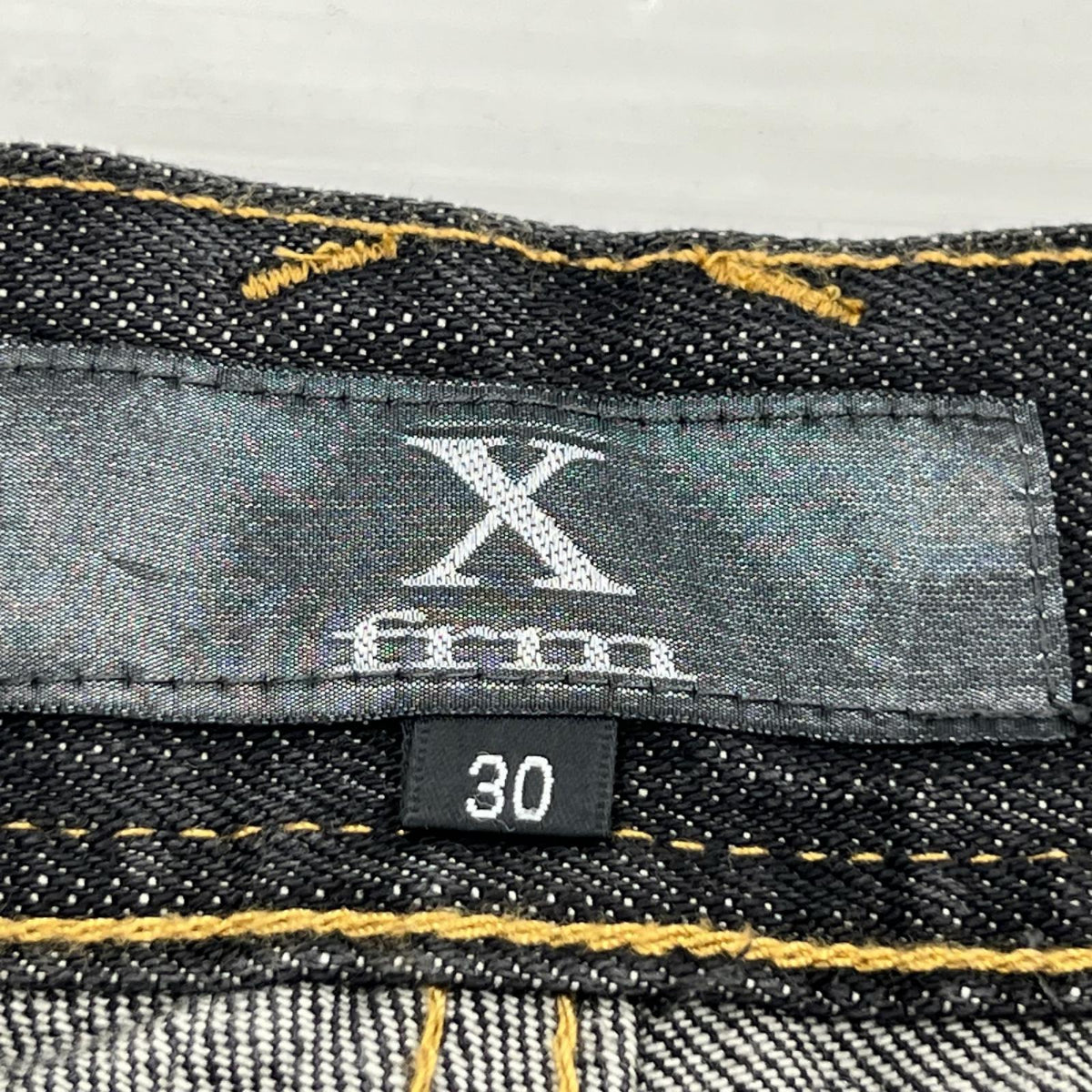 デニムパンツ X frm ブラックデニムパンツ 30 ブラック