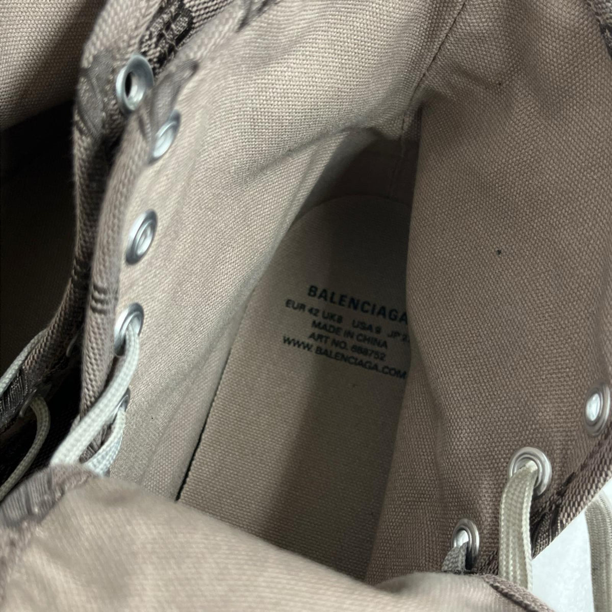 PARIS HIGH TOP/BBモノグラム/42/688752