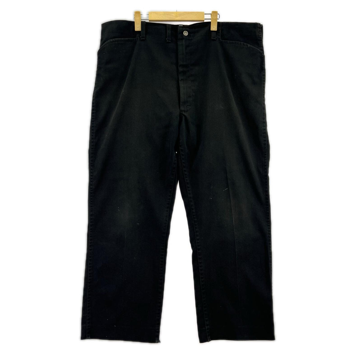 パンツ 60~70s FRISKOJEANS チノトラウザー (w36~) ブラック ブラック