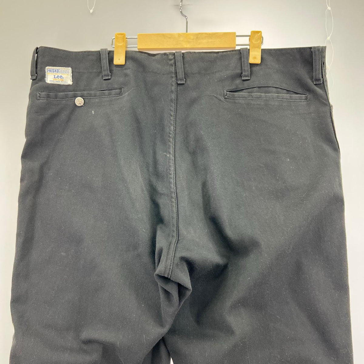 パンツ 60~70s FRISKOJEANS チノトラウザー (w36~) ブラック ブラック
