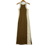 ワンピース Multiborder Rib Dress 36 ブラウン