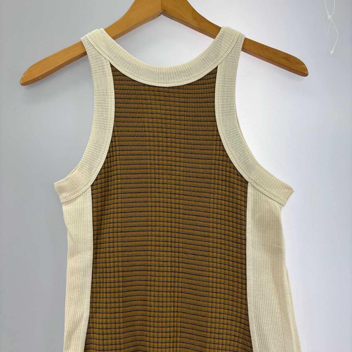 ワンピース Multiborder Rib Dress 36 ブラウン