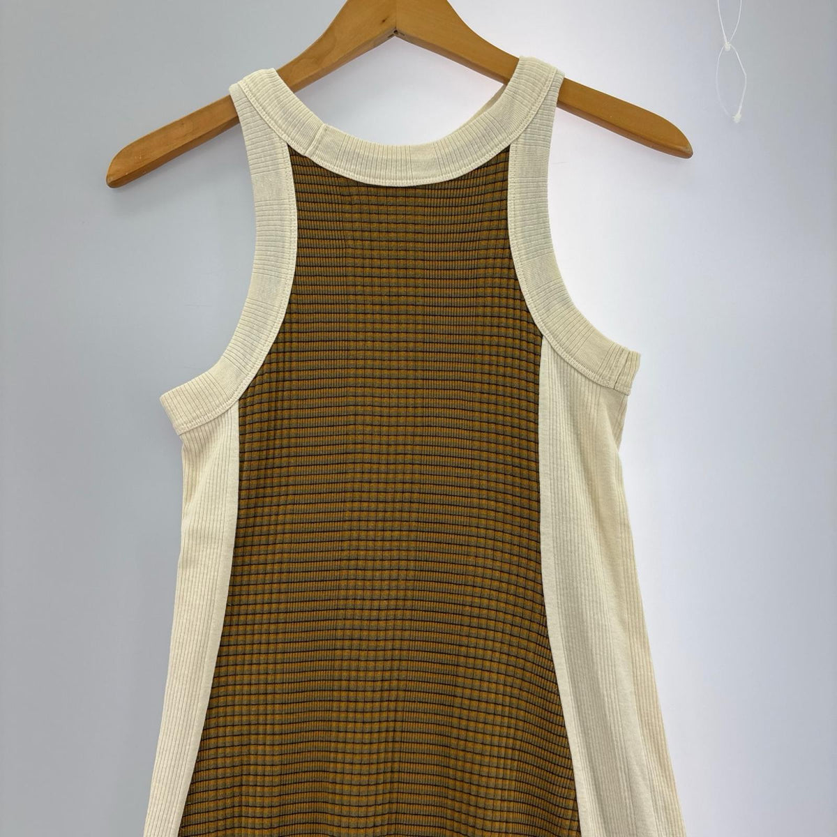 ワンピース Multiborder Rib Dress 36 ブラウン