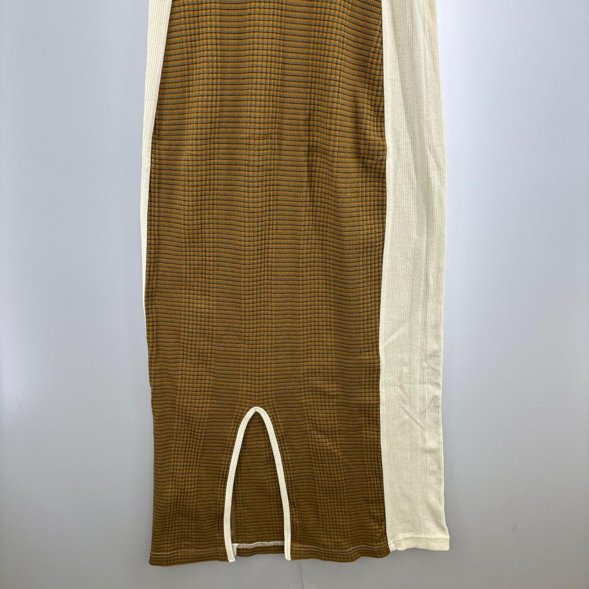 ワンピース Multiborder Rib Dress 36 ブラウン