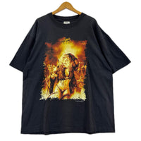 半袖Tシャツ 90S メキシコ製 Heavy Metal マガジンTee 黒 (XL) ブラック