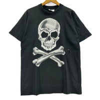 半袖Tシャツ 00S スカル&ボーン 黒 ブラック
