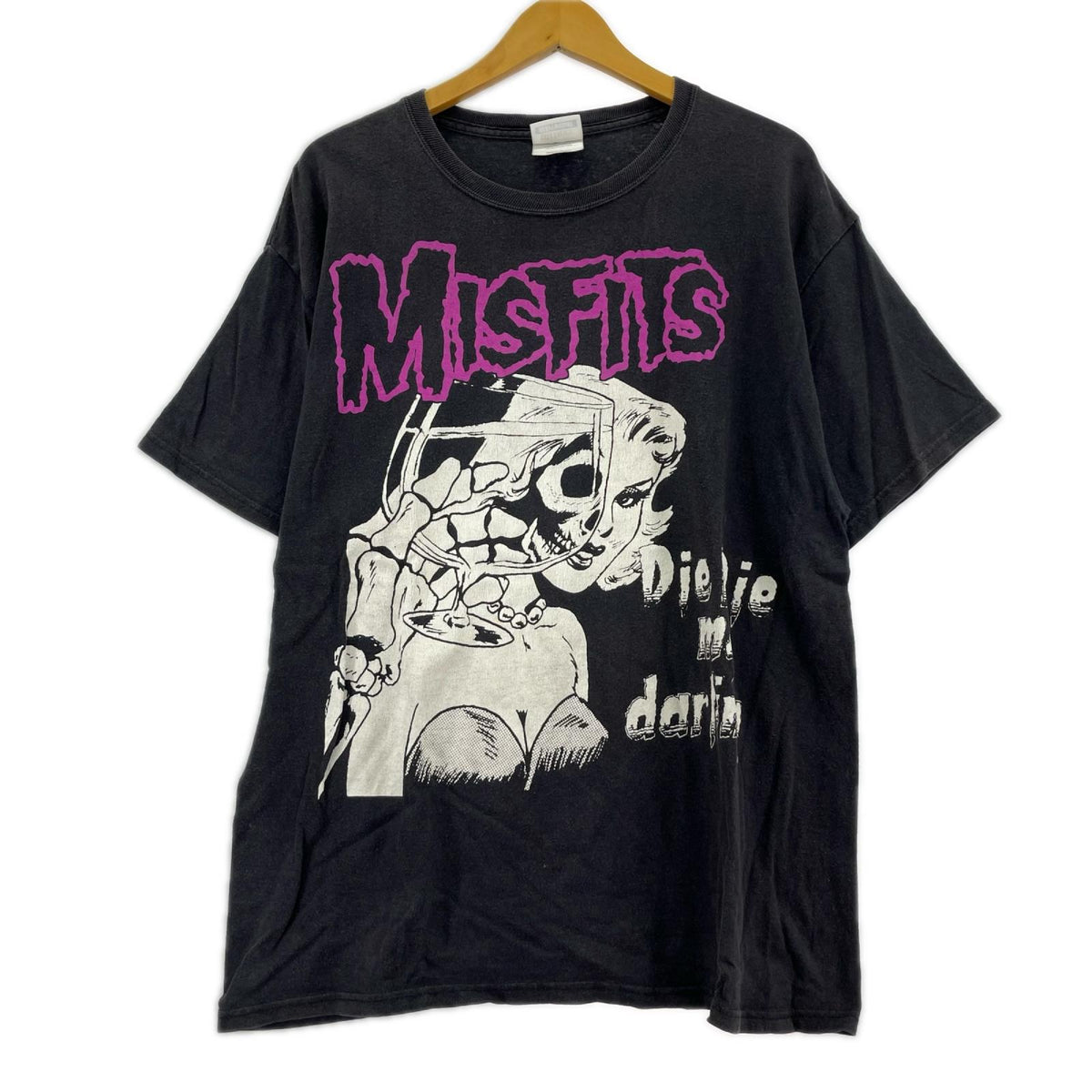半袖Tシャツ 00S Misfts 黒 (L) L ブラック