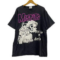 半袖Tシャツ 00S Misfts 黒 (L) L ブラック