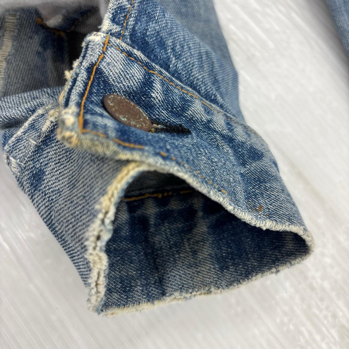デニムジャケット 60~70S 70505 BIGE デニムジャケット 青 ネイビー