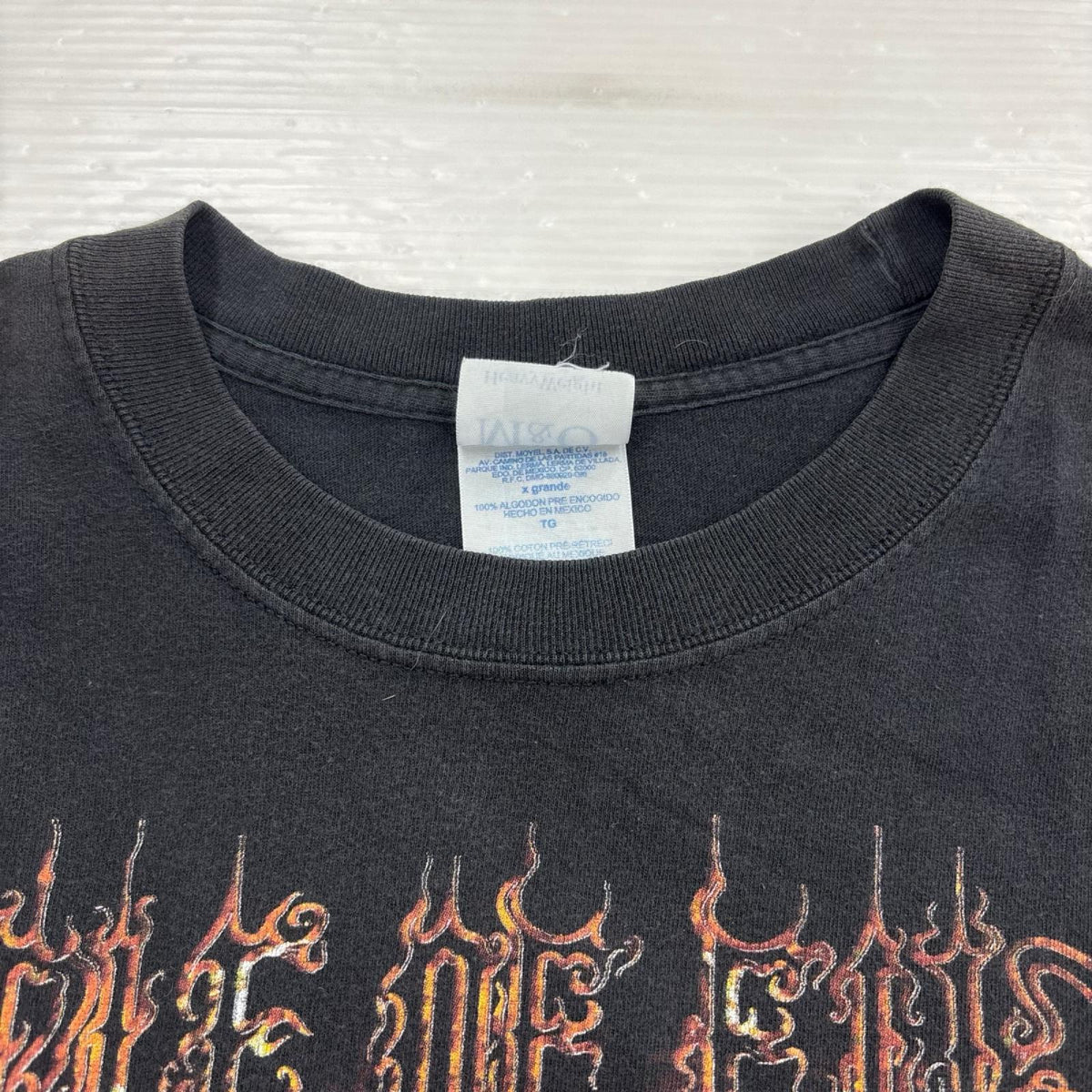 半袖Tシャツ 00S Cradle of Filth 2001年アルバム 黒 (XL) ブラック
