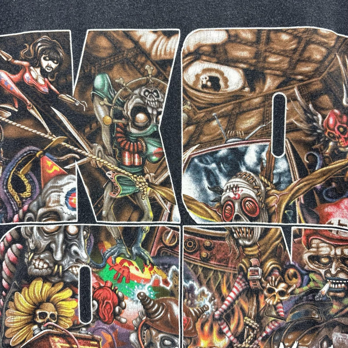 半袖Tシャツ 00S KORN Untouchables 黒 (L) L ブラック
