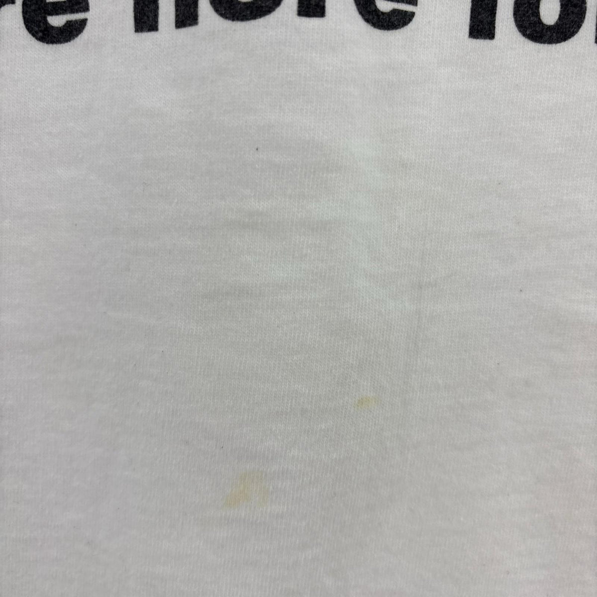 半袖Tシャツ 90S マクドナルド×DoorDash クルーTee 白 (Xl) ホワイト