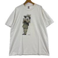 半袖Tシャツ 90S USA製 Kim Anderson 白 (XL) ホワイト