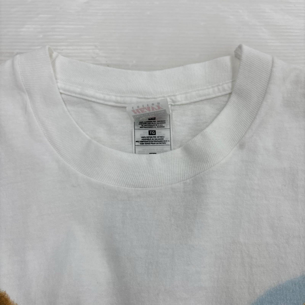半袖Tシャツ 90S Taco Bell チワワグラフィック 白 (XL) ホワイト