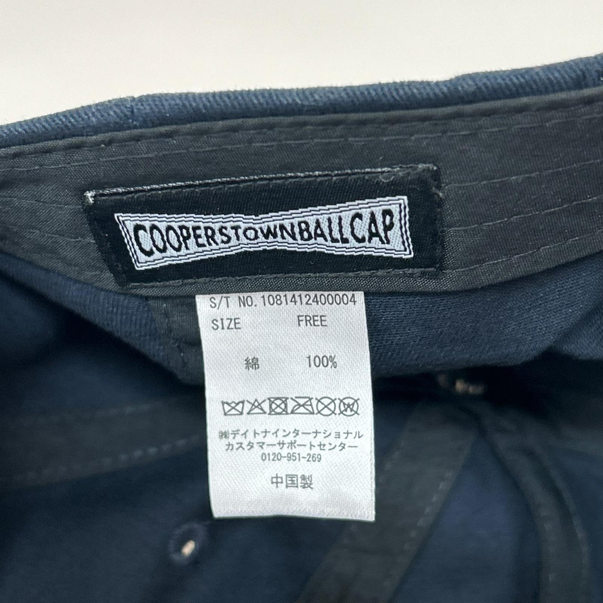 キャップ COOPERSTOWN LA フリー ネイビー