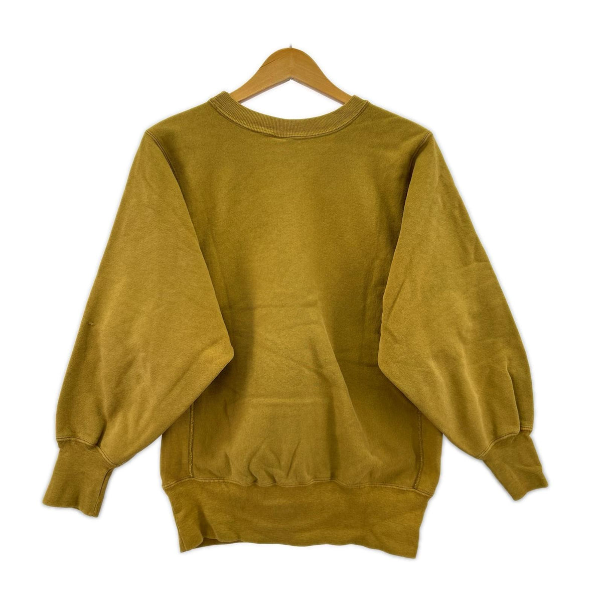 スウェット 90s REVERSE WEAVE スウェット ベージュ 米国製 M M ブラウン