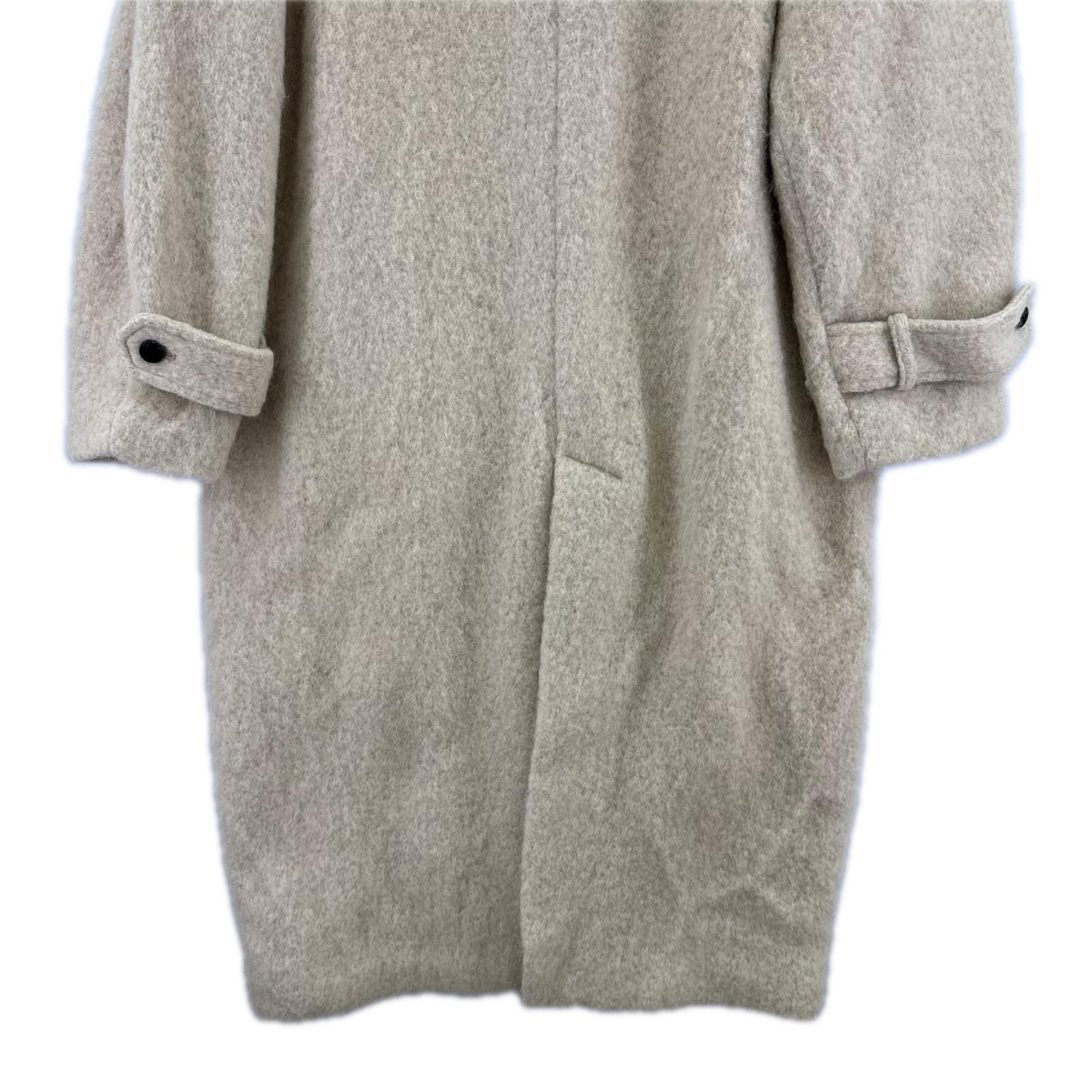 ジャケット シャギ―オーバーコート 36 ベージュ