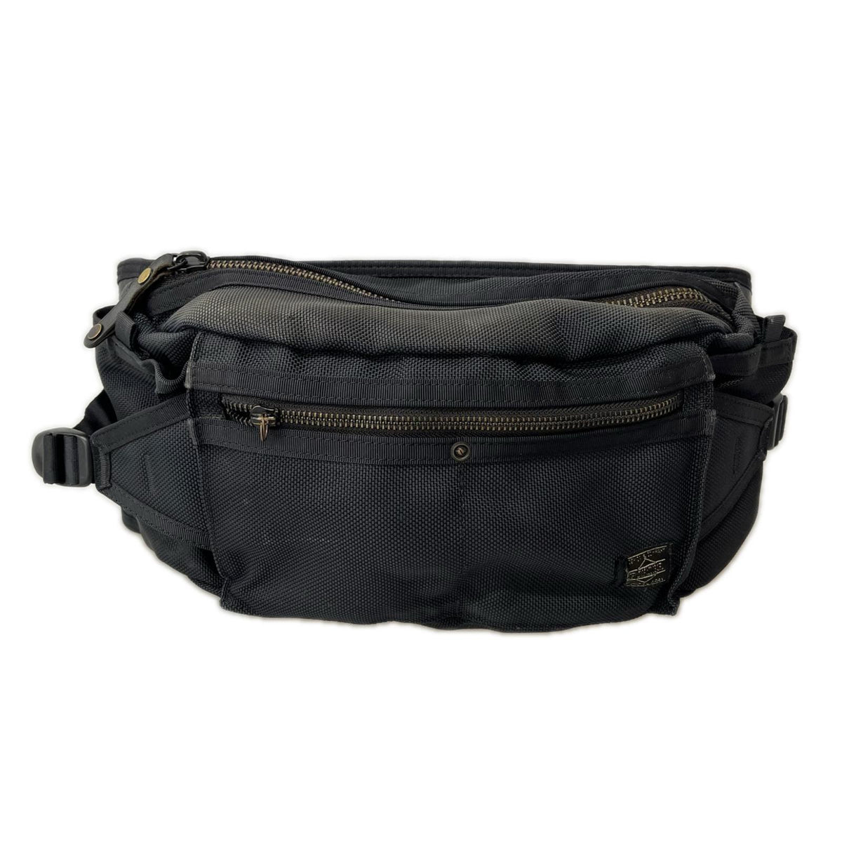 ボディバッグ PORTER HEAT WAIST BAG 黒 ブラック