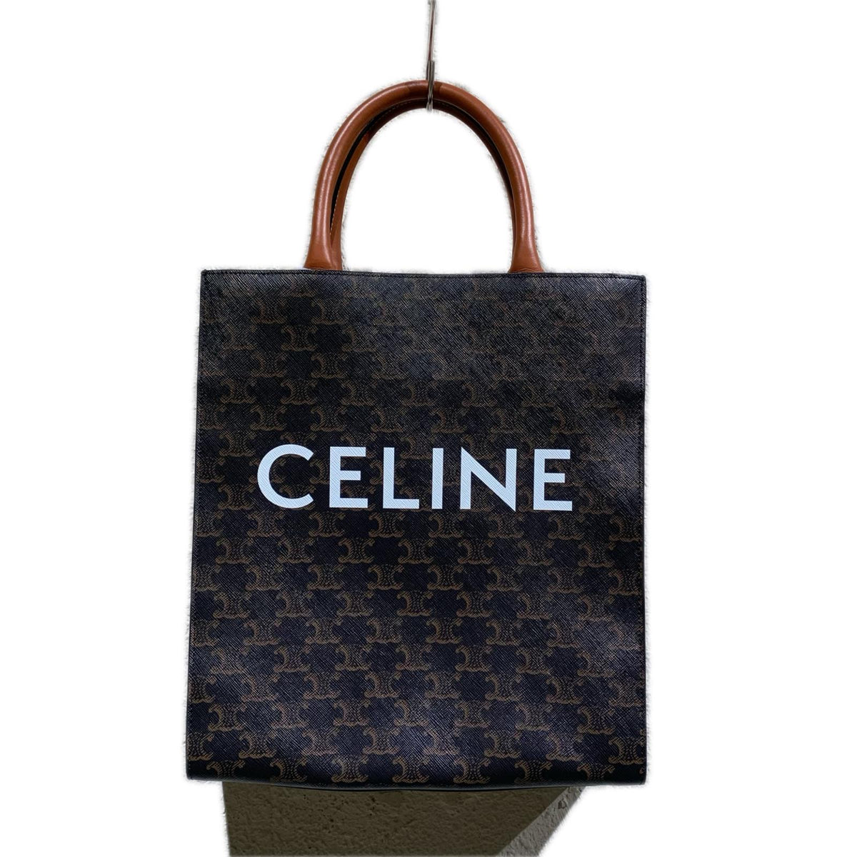 CELINE トリオンフ バーティカルカバ 2WAY トートバッグ