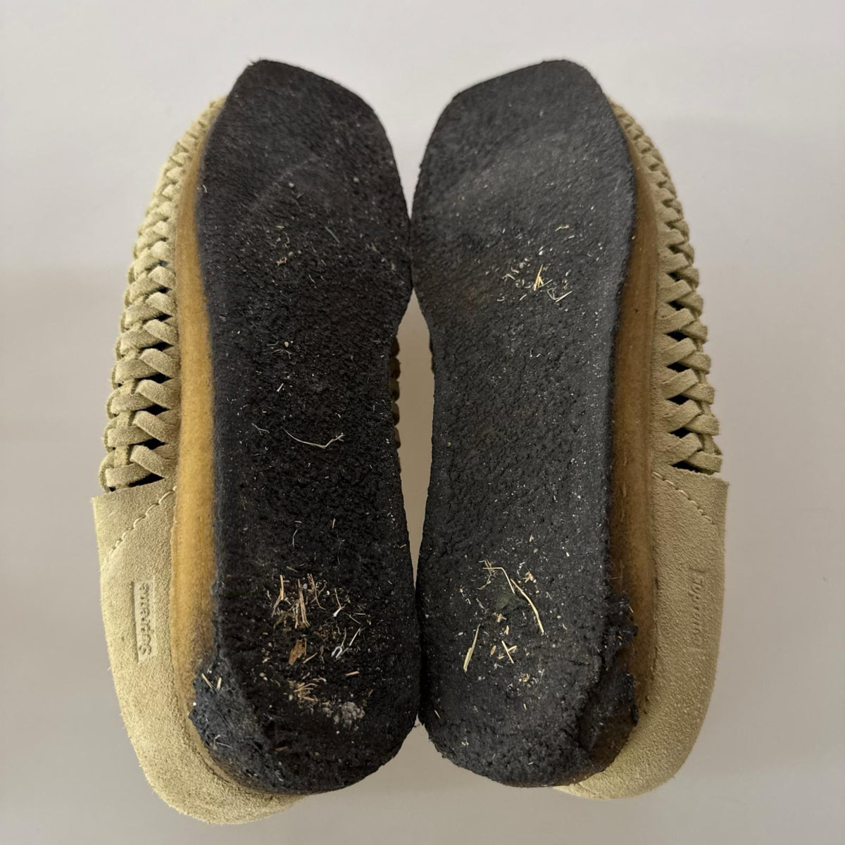 シューズ Woven Wallabee (UK9.5) ベージュ