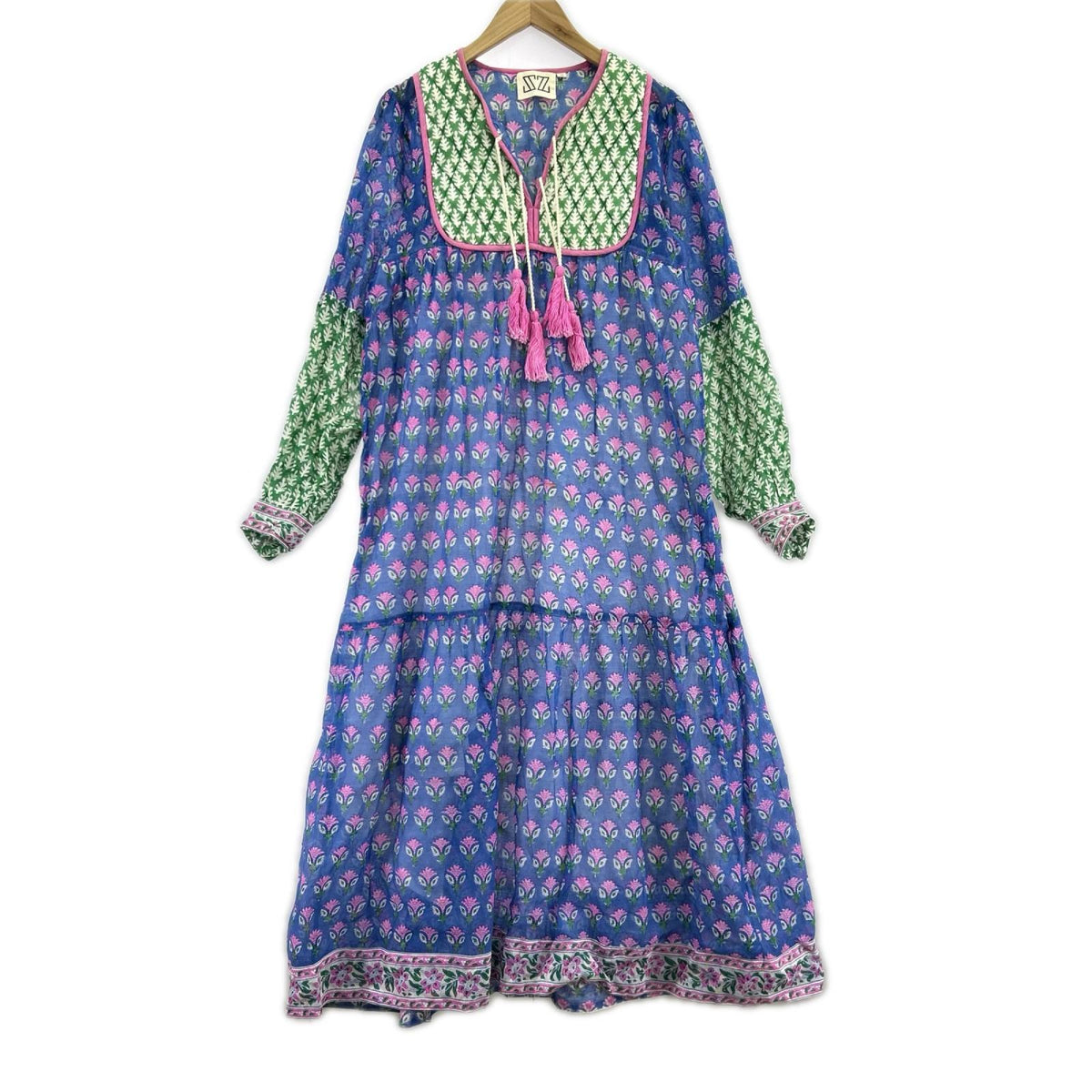 ワンピース SZ Blockprints M ブルー