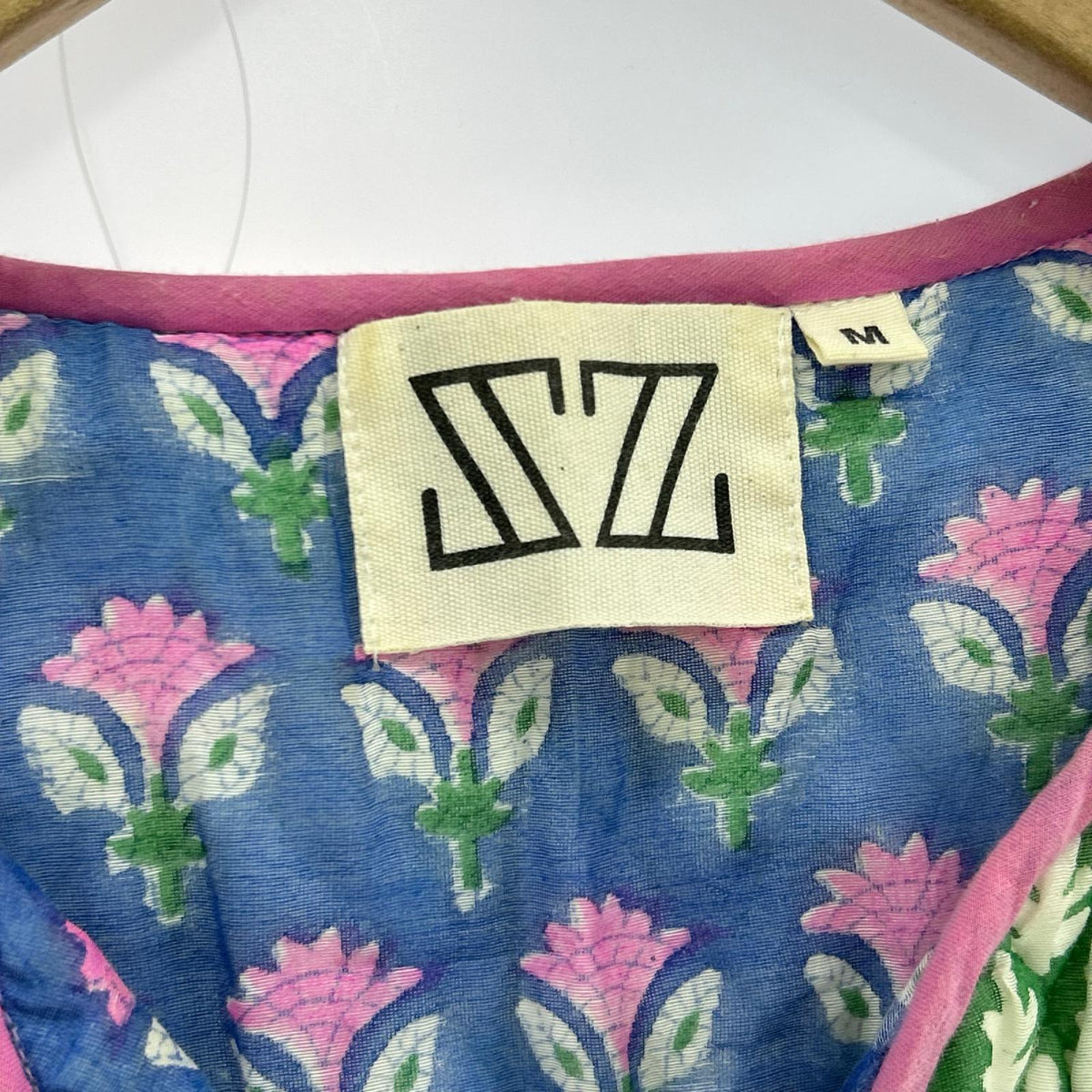 ワンピース SZ Blockprints M ブルー
