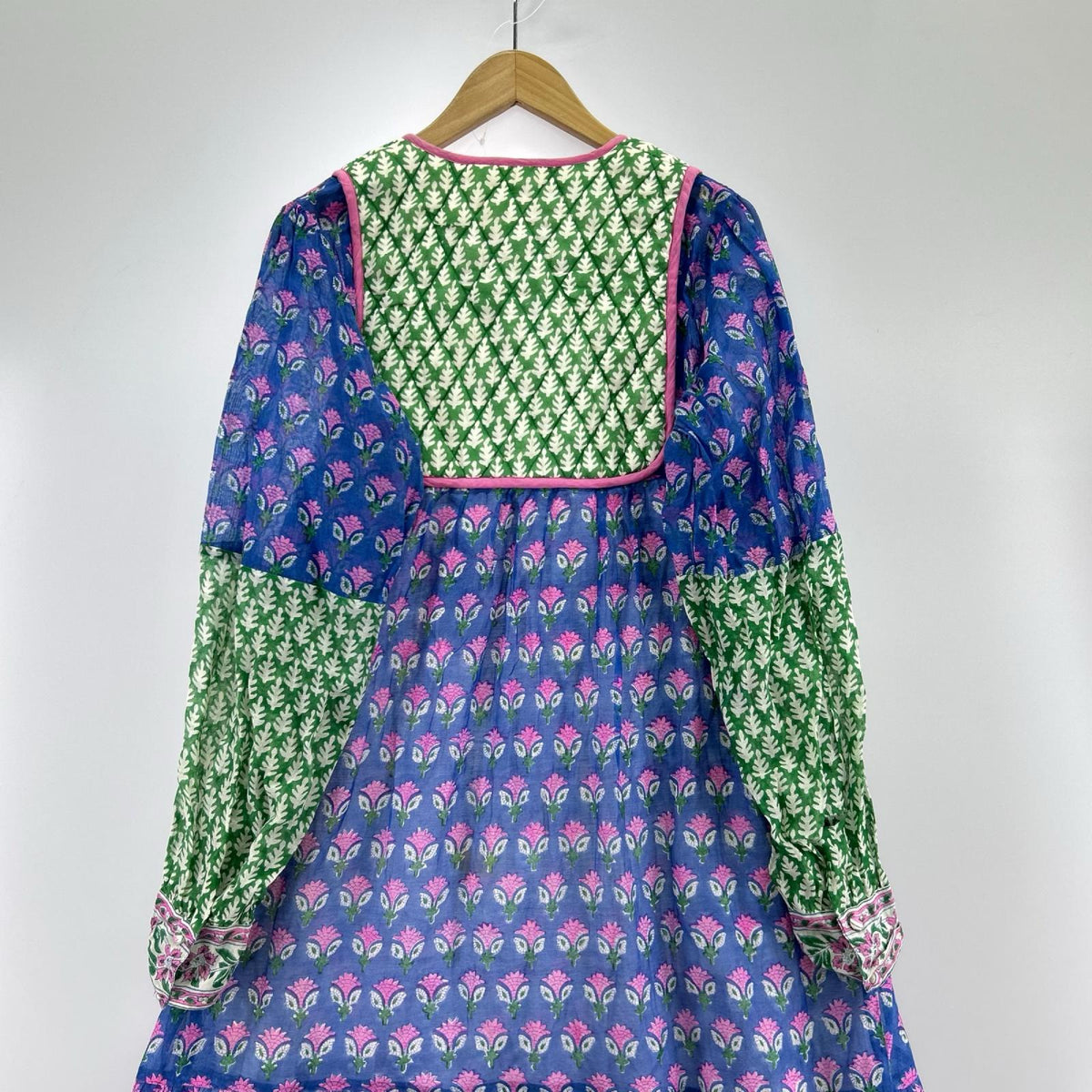 ワンピース SZ Blockprints M ブルー